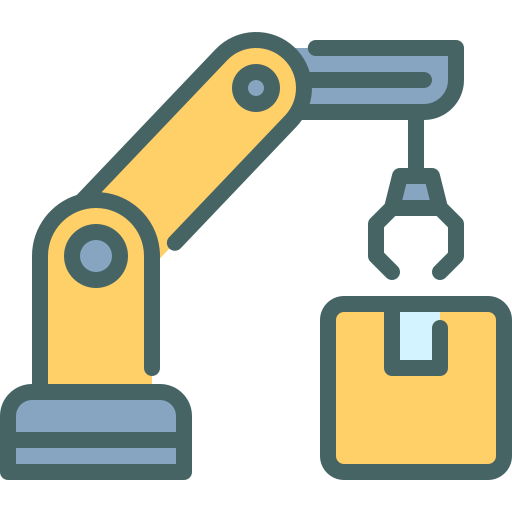 Industrial robot Generic Outline Color icon