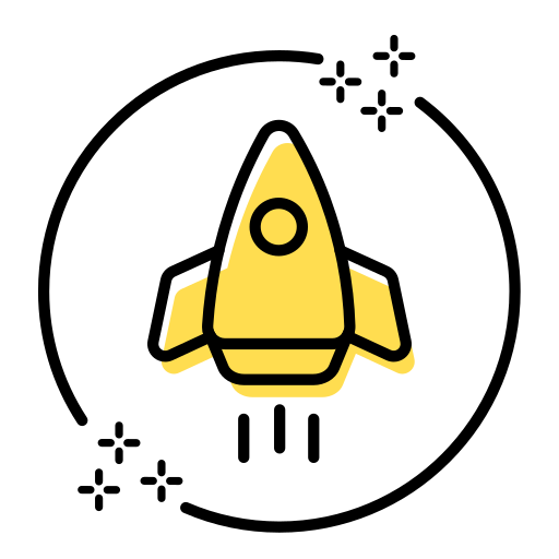 ロケット Generic Color Omission icon