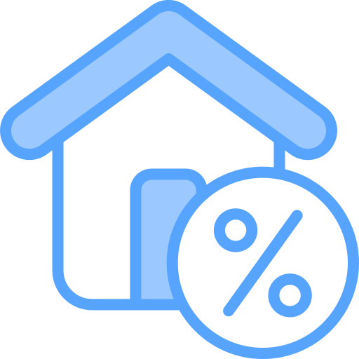 Mortgage Generic Blue icon