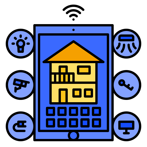 똑똑한 집 Generic Outline Color icon