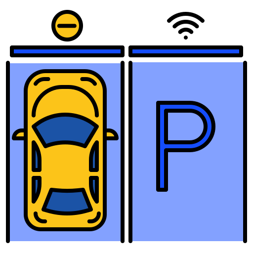 parking Generic Outline Color ikona