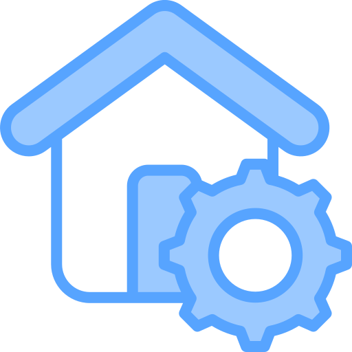 家の修理 Generic Blue icon