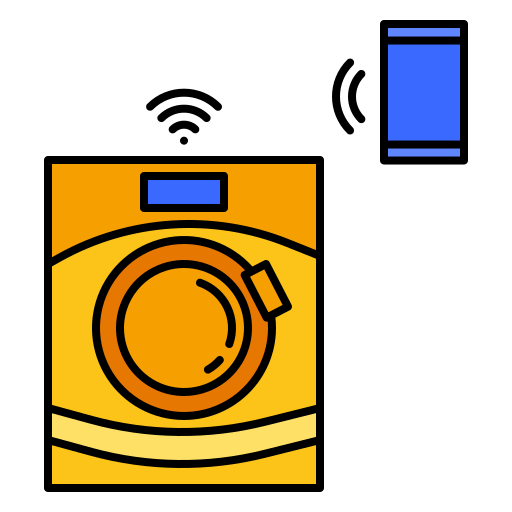 Стиральная машина Generic Outline Color иконка