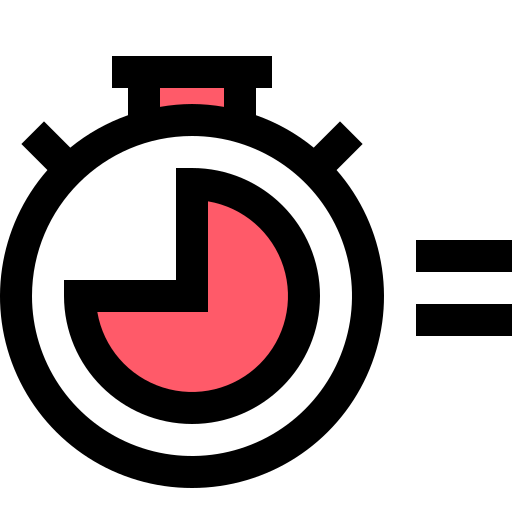 사분의 삼 Generic Outline Color icon