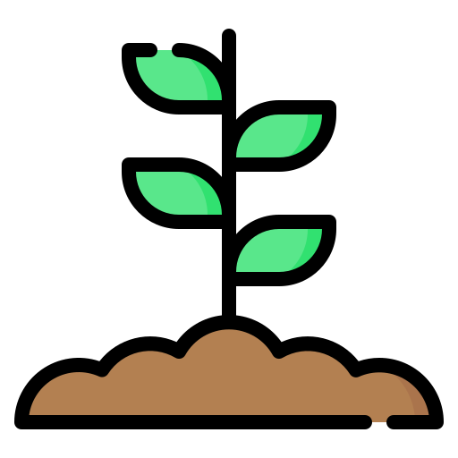 Sprout Generic Outline Color icon