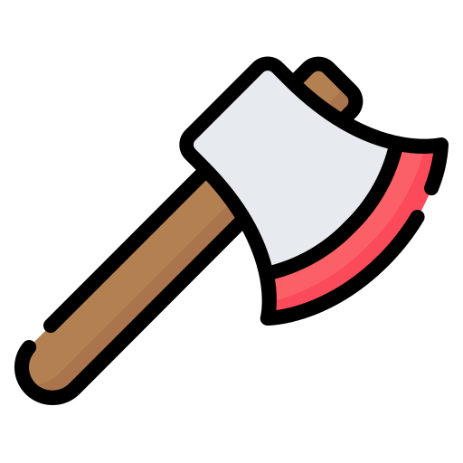 Axe Generic Outline Color icon