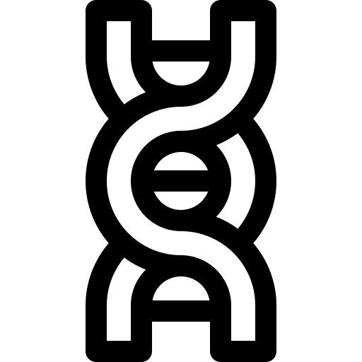 dna Basic Rounded Lineal Ícone