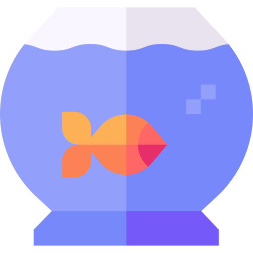 Fishbowl Basic Straight Flat icon