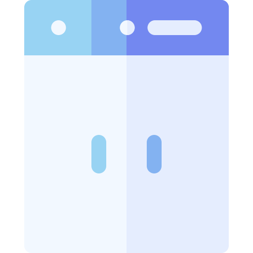 냉동고 Basic Rounded Flat icon