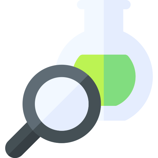Research Basic Rounded Flat icon