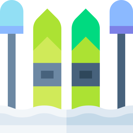 Лыжные палки Basic Straight Flat иконка