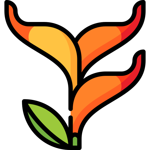 heliconia Special Lineal color icon