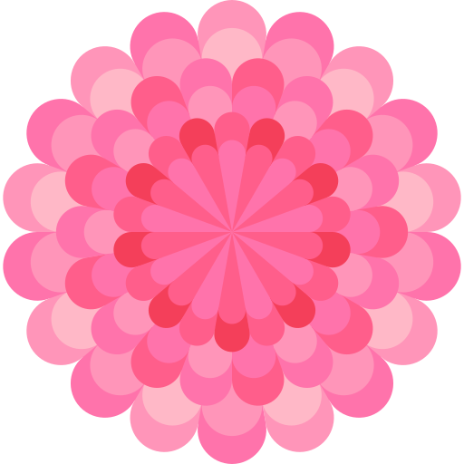 Chrysanthemum Special Flat icon