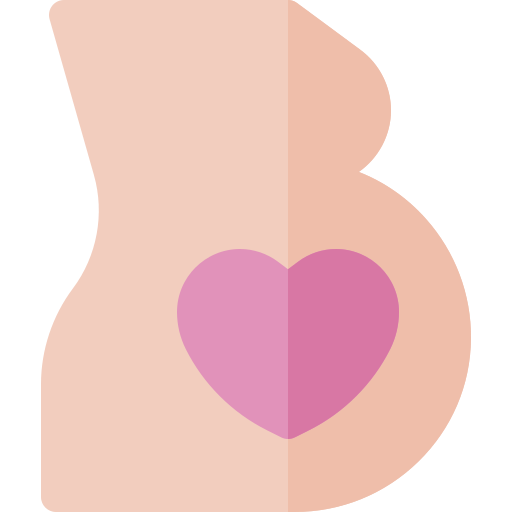 el embarazo Basic Rounded Flat icono