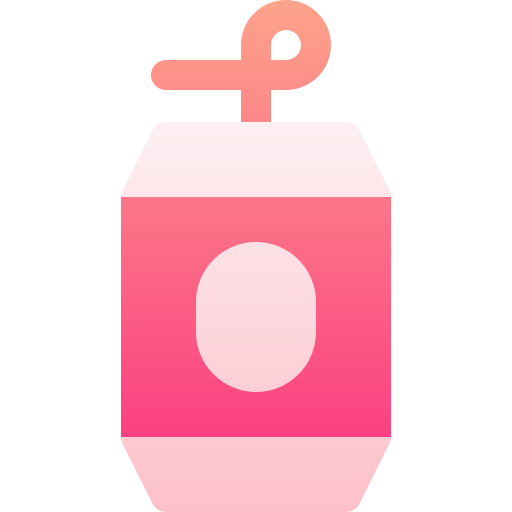 탄산 음료 Basic Gradient Gradient icon