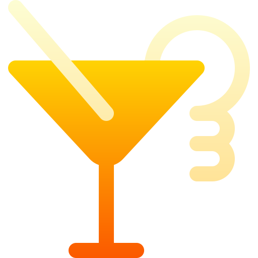 cocktail Basic Gradient Gradient Icône