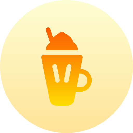 latte Basic Gradient Circular ikona