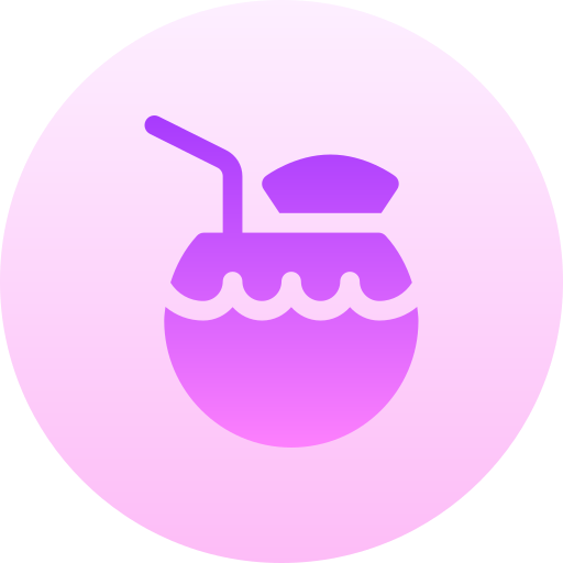 wassermelone Basic Gradient Circular icon