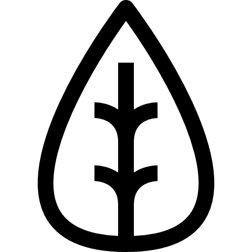 foglia Accurate Lineal icona