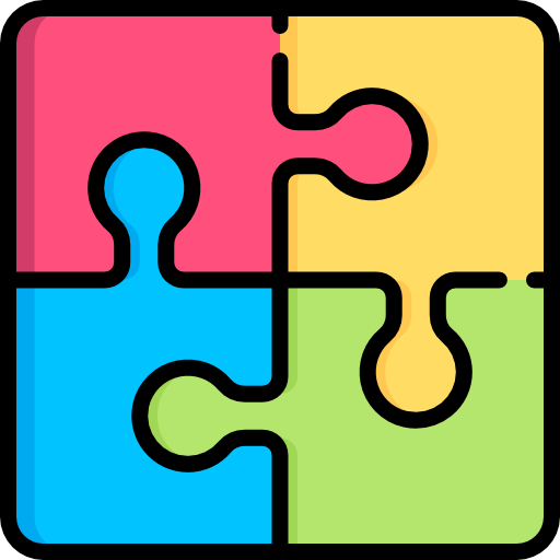 puzzle Special Lineal color ikona
