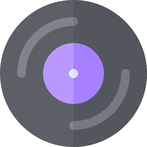 vinyl Basic Rounded Flat icoon