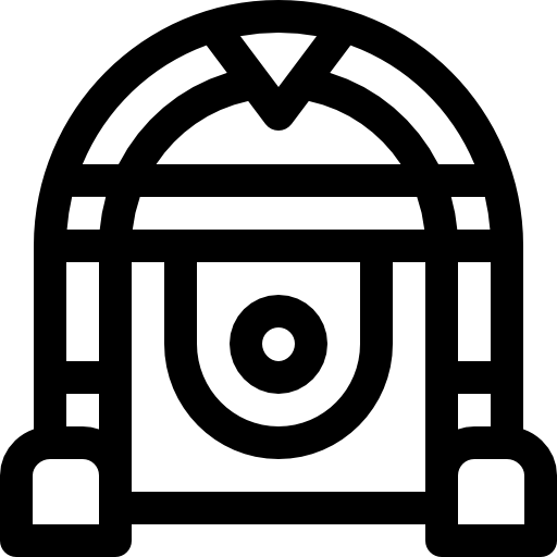 szafa grająca Basic Rounded Lineal ikona