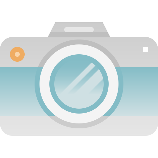Camera Pixelmeetup Flat icon
