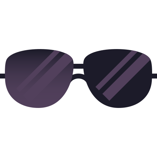 occhiali da sole Pixelmeetup Flat icona