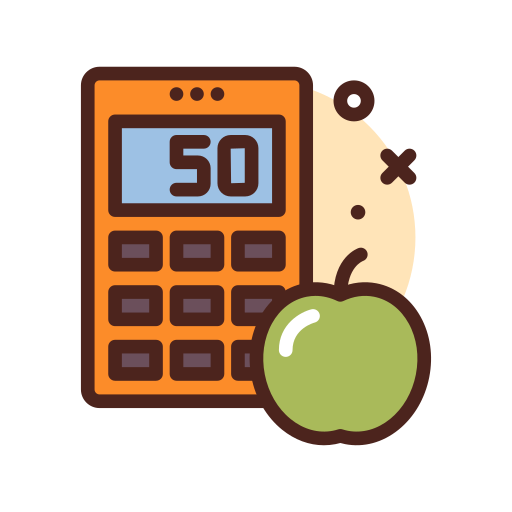 kalkulator Darius Dan Lineal Color ikona