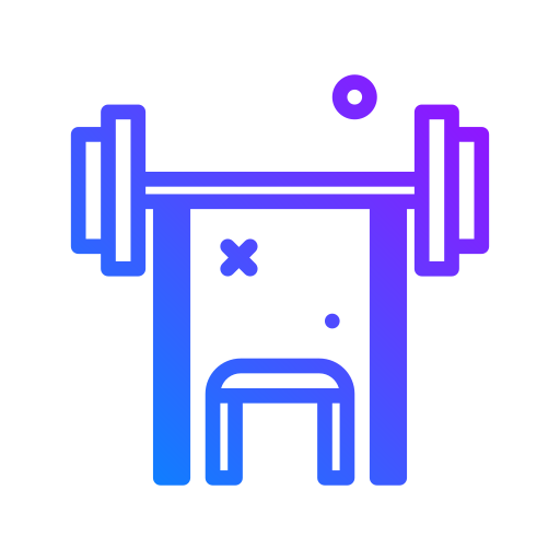 wyposażenie siłowni Generic Gradient ikona