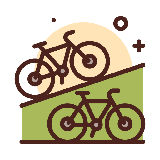 Biking Darius Dan Lineal Color icon