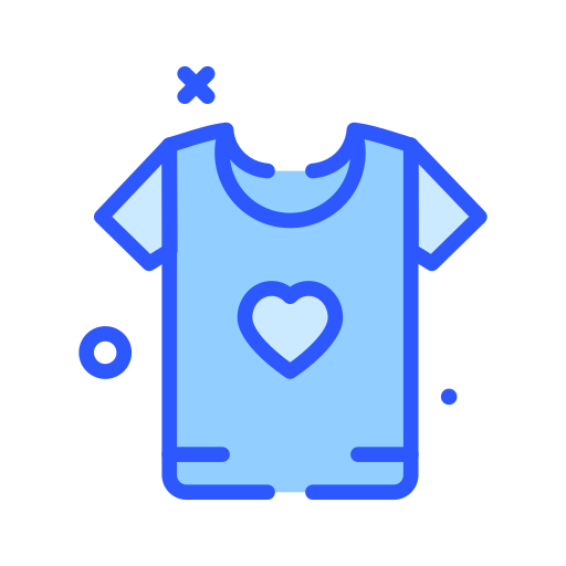 t-shirt Darius Dan Blue icoon