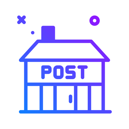 postkantoor Generic Gradient icoon