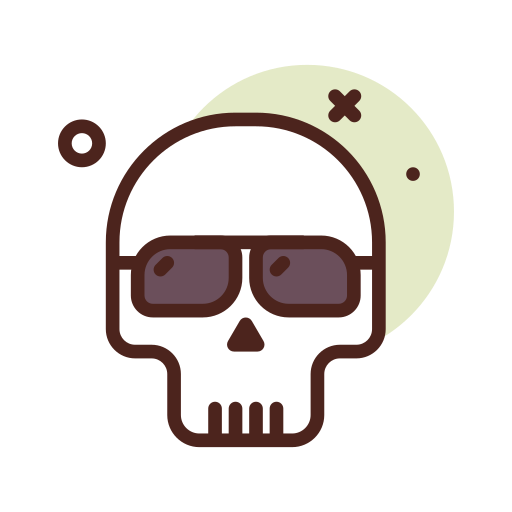 cráneo Darius Dan Lineal Color icono