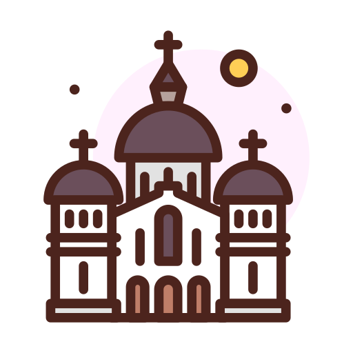 cattedrale Darius Dan Lineal Color icona