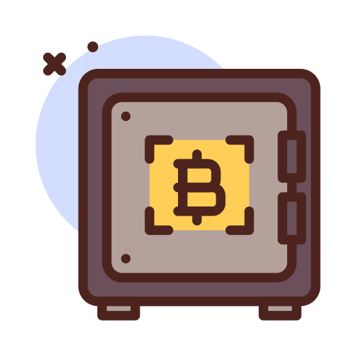 Crypto vault Darius Dan Lineal Color icon