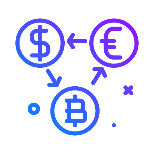 Currency Generic Gradient icon