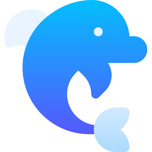 delfin Basic Gradient Gradient ikona