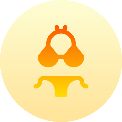 traje de baño Basic Gradient Circular icono