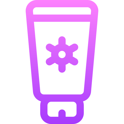 crema solare Basic Gradient Lineal color icona