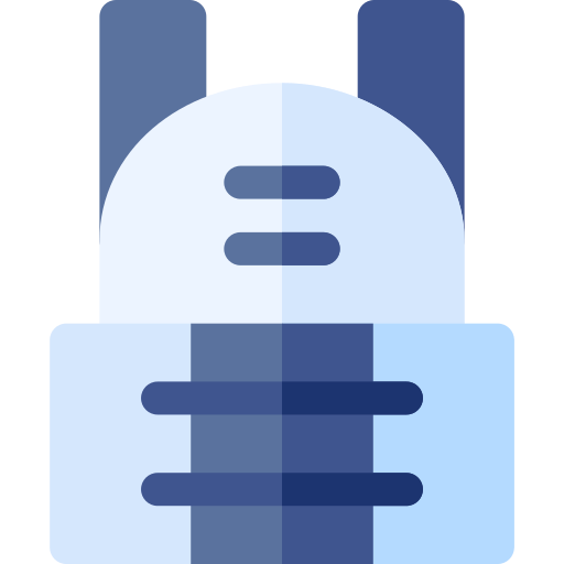 배낭 Basic Rounded Flat icon