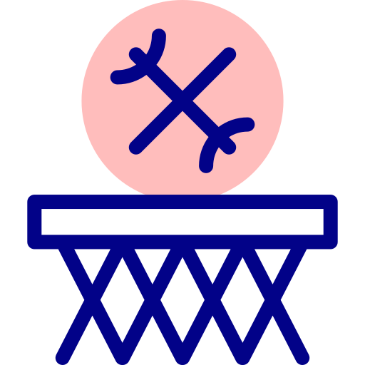 basketball Detailed Mixed Lineal color Icône