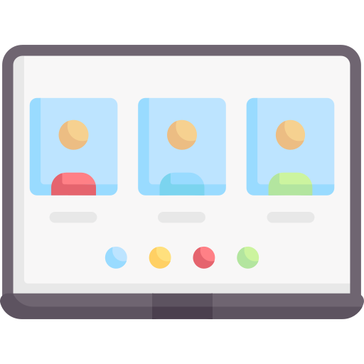 Videoconference Special Flat icon