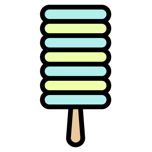 アイスクリーム Generic Outline Color icon