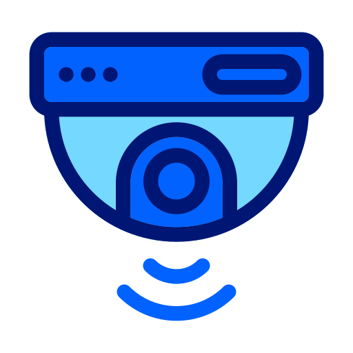Cctv camera Generic Blue icon