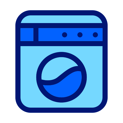 waschmaschine Generic Blue icon