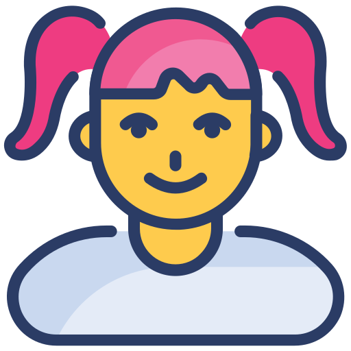 School girl Generic Outline Color icon