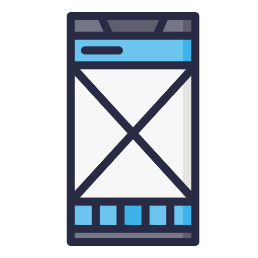 Wireframe Generic Outline Color icon