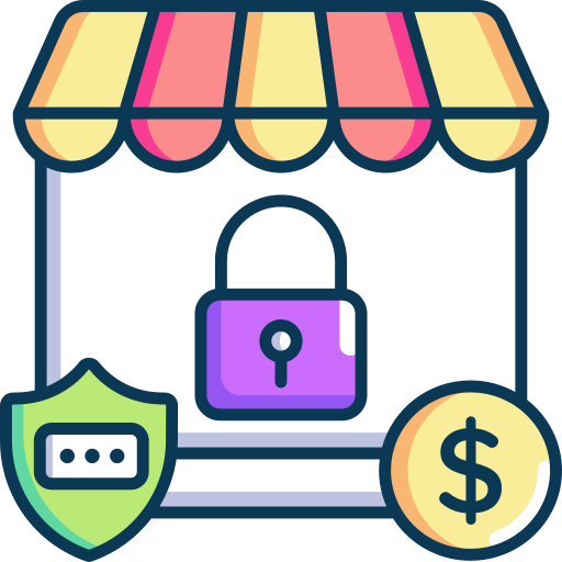 Secure payment SBTS2018 Lineal Color icon