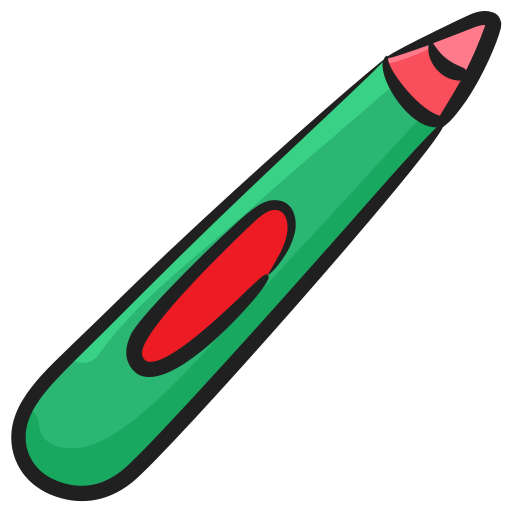 długopis Generic Hand Drawn Color ikona